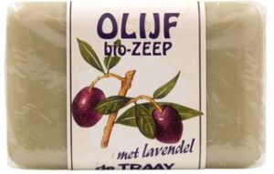 Olijfzeep met lavendel  1x250 gr.