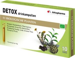Detox drinkampullen BIO 1x150 ml.