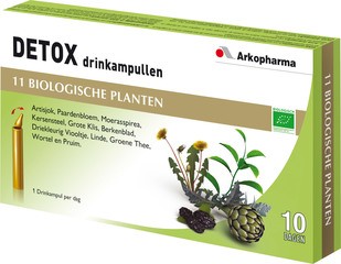 Detox drinkampullen BIO 1x150 ml.