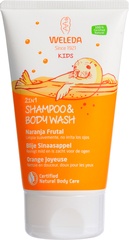 Shampoo + bodywash Sinaasappel  1x150 ml