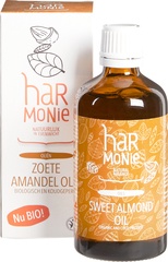 Zoete amandel olie BIO 1x100 ml.