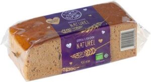 Ontbijtkoek naturel BIO 8x400 gr.