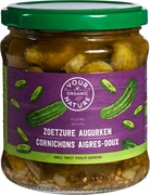 Augurken zoetzuur klein BIO 6x330 gr.