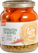 Doperwten wortelen Demeter 6x350 gr.