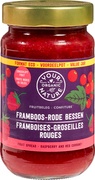 Framboos-r.bes jam familiepot BIO 6x375