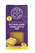 Gele linzen lasagne BIO 12x250 gr.