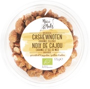 Cashewnoten karamel zeezout BIO 8x175 gr