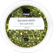 Spinazie pesto met oude kaas BIO 1x120 g