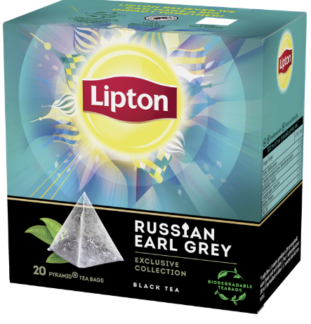 Lipton tea Russ. earl grey 4x 20x1,7gr.