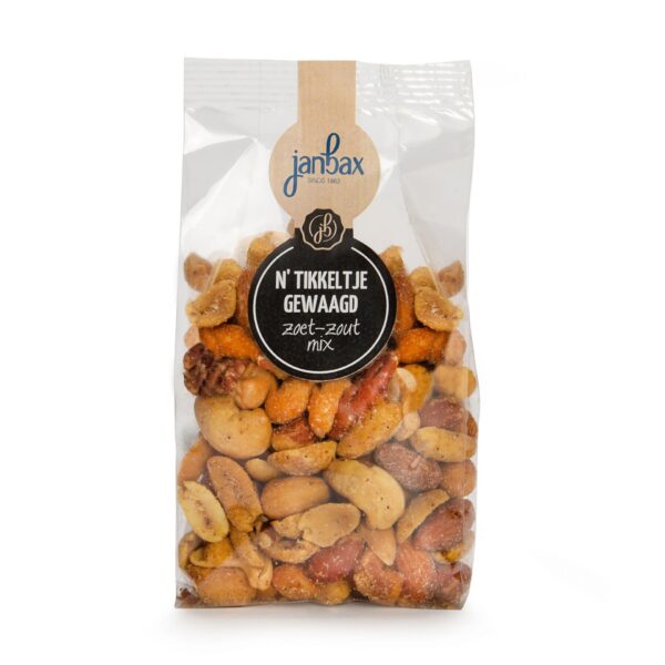 'n Tikkeltje gewaagd zakje 12x150 gr.