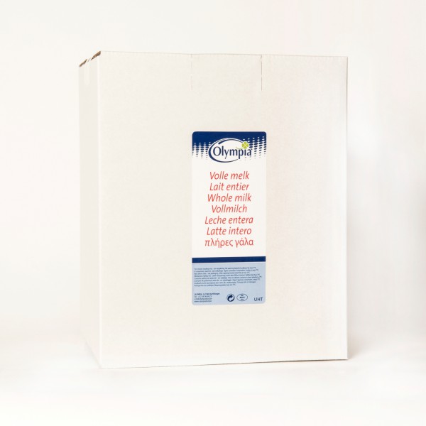 Melk vol BIB UHT Inex 10 ltr.