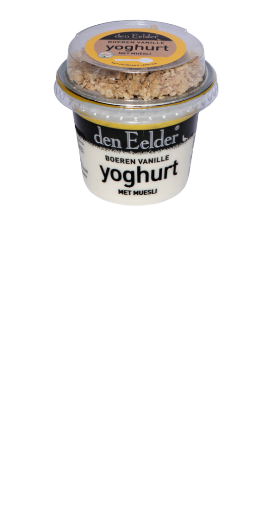 Den Eelder yoghurt muesli vanille 170 gr