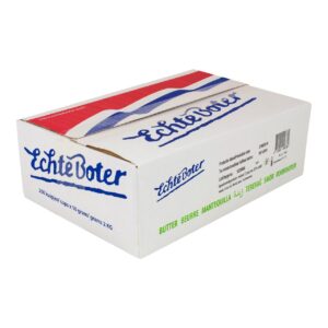 Roomboterpakjes papier 100x10 gr.