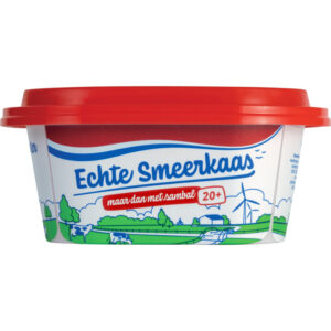 Smeerkaas Kaptein 20+ sambal 100 gr.