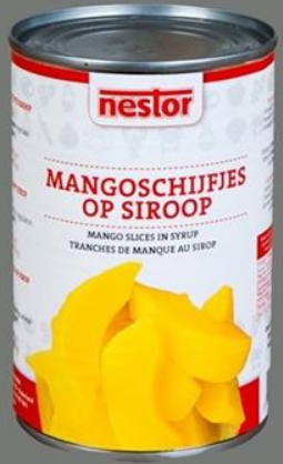 FairTrade Mangoschijven op sap 12x425 gr