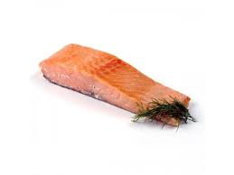 Zalm koudgerookt zijde gesneden p/kg.