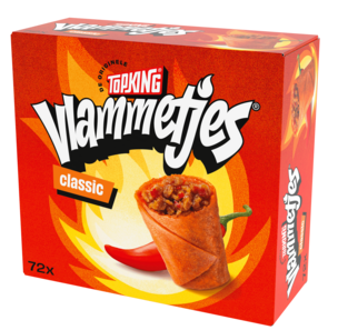 * Vlammetjes 72x17 gr.