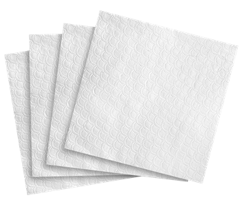 Servetten wit 1-lgs. 33x33 340st.
