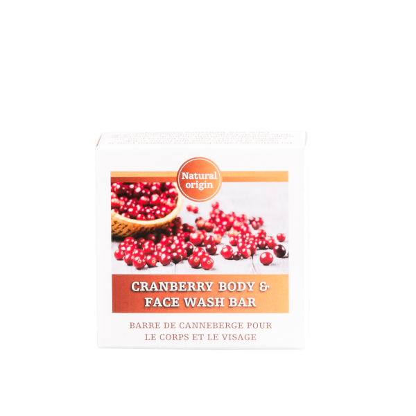 Cranberry Body&Face wash bar 100 gr.