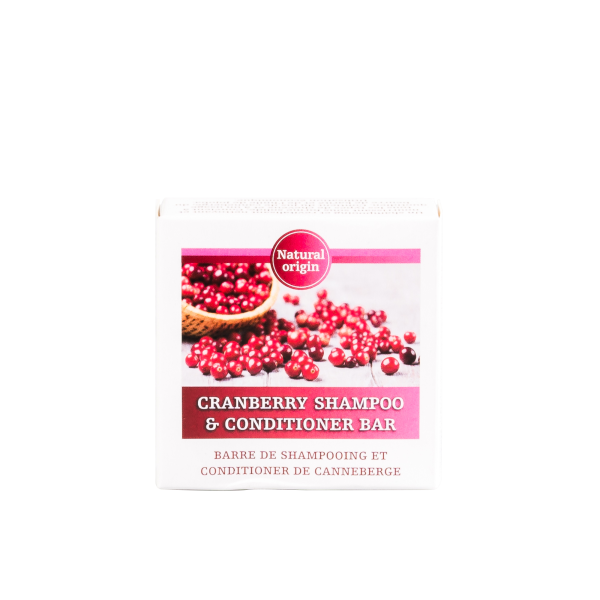 Cranberry Shampoo&Conditioner bar 100 g
