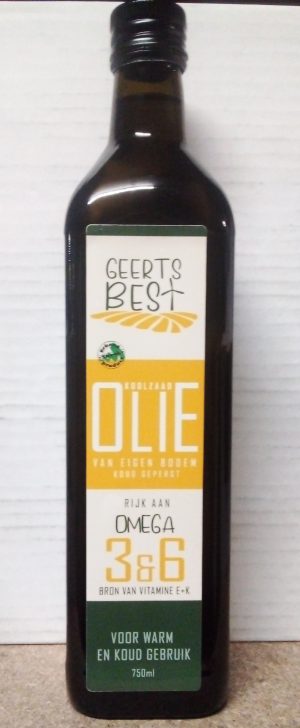 Koolzaadolie Geerts Best 750 ml.