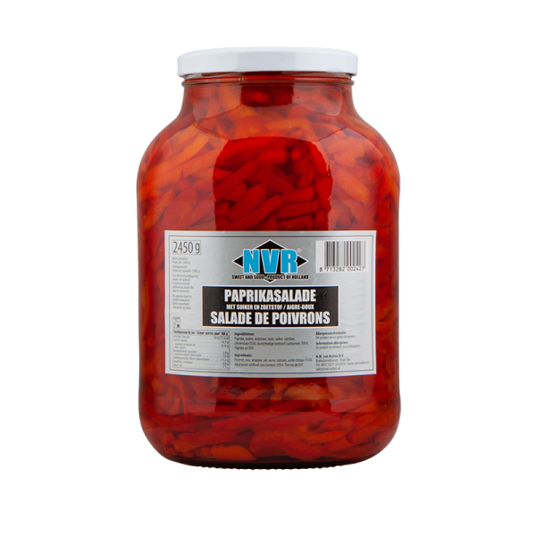 Paprikasalade zoet/zuur Kroon 2400 ml.