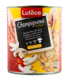 Champignons mini gesneden 1 ltr.