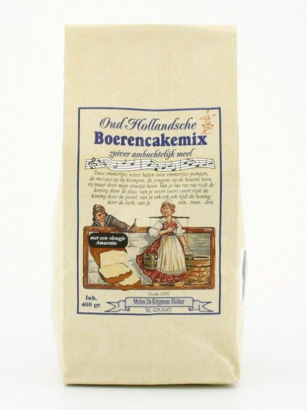 Cakemix Amaretto Oud Hollands 400 gr.