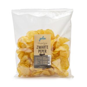 Pieper Sjips zwarte peper 150 gr.