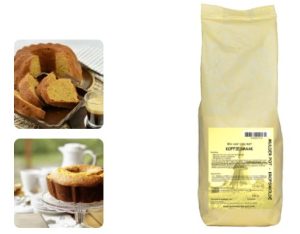 Koffiesmaak cake mix 400 gr.