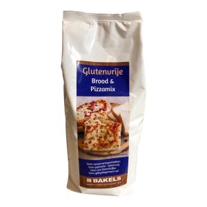 -Glutenvrij brood- en pizzamix 1 kg.