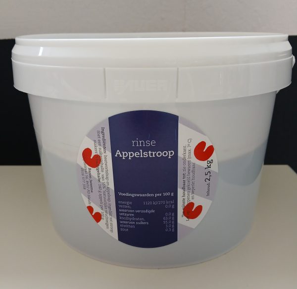Appelstroop Rinse emmer 2.5kg