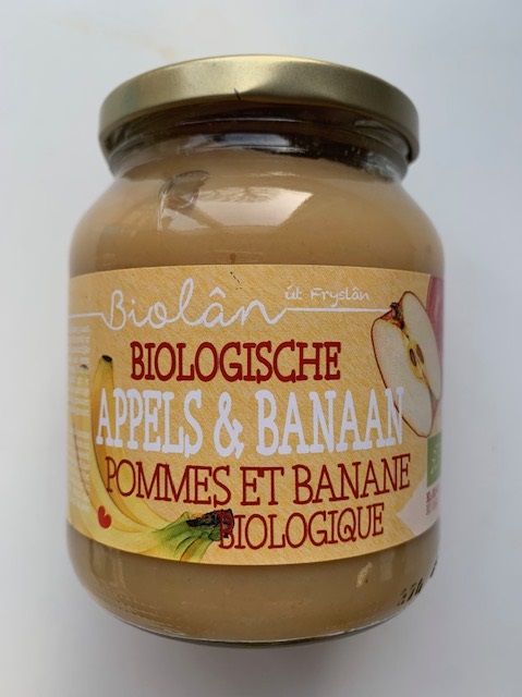 Biolân Appelmoes/banaan 6x370 ml.