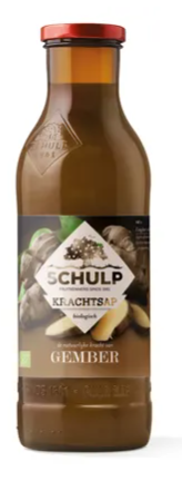 Schulp Krachtsap Bio Gember 6x0,75