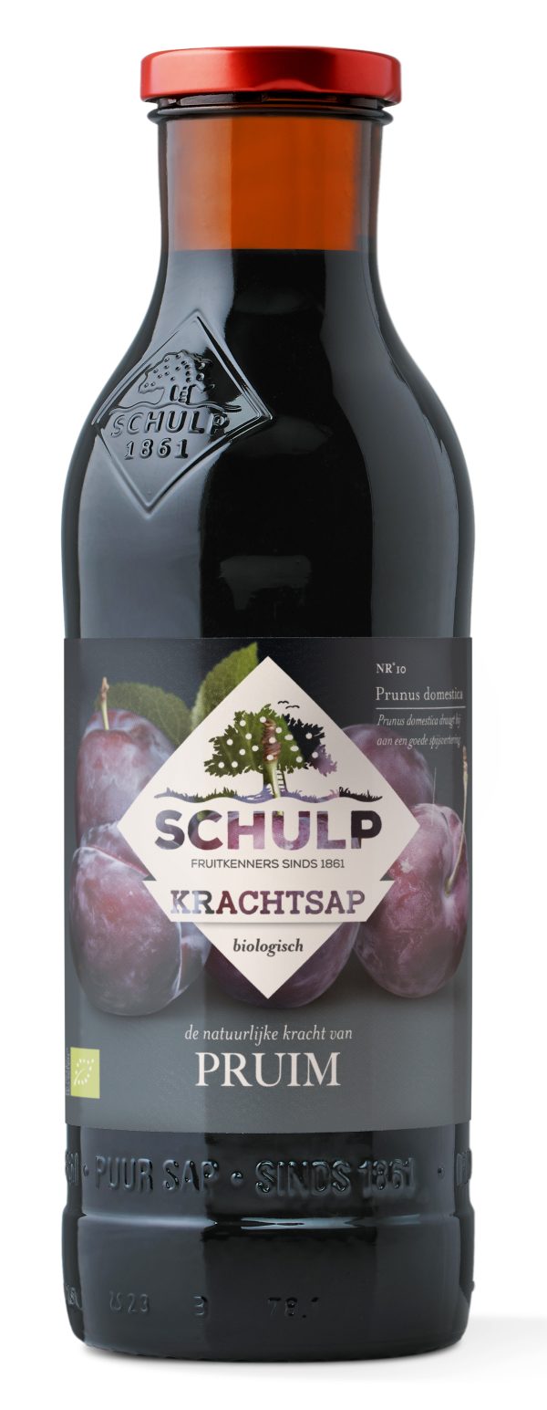 Schulp Krachtsap BIO Pruim 6x0,75 l