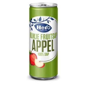 * Hero Appelsap 24x250ml