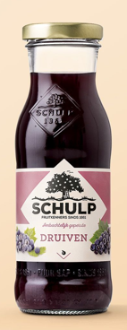Schulp druivensap 15x0,2 ltr.