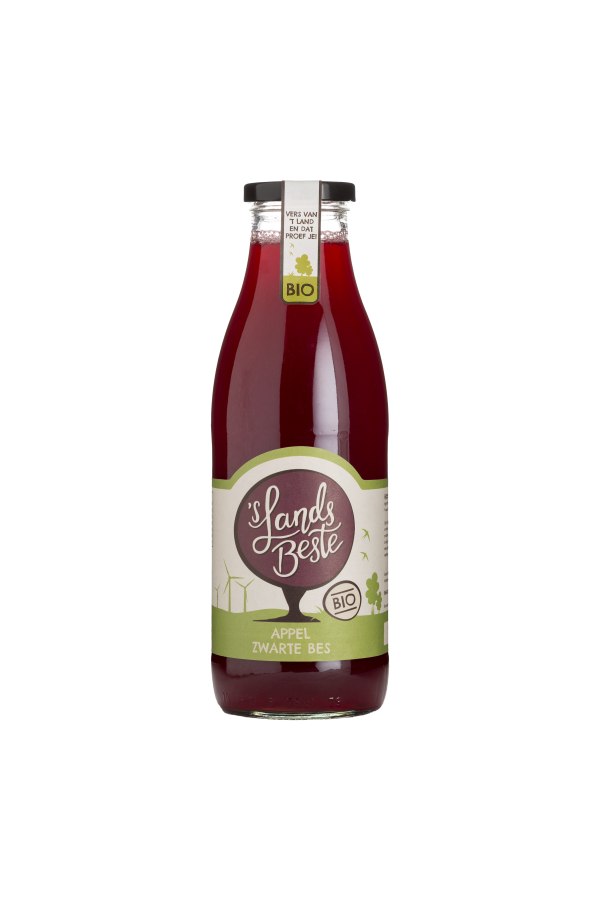 LandsBeste Bio Appel-Zwartebes 6x0,75lt