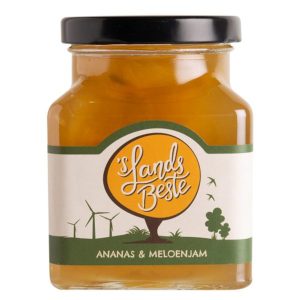 LandsBeste Jam Ananas&Meloen 6x350 gr.