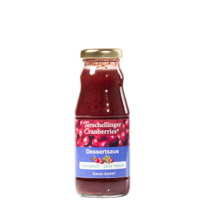 Tersch. Cranberry dessertsaus BIO 225 gr