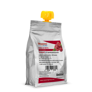 Fruitpuree Framboos 1 kg.