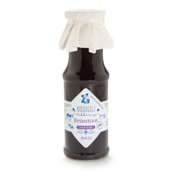 Dessertsaus Bax Boeren Zwarte Kers