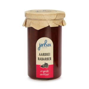 Confiture Bax Aardbei Rabarber 300 gr.