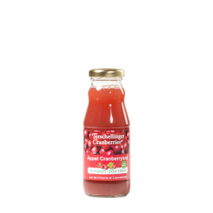 Tersch. Appel-Cranberrysap BIO 12x250ml.