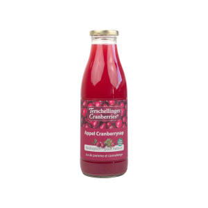 Tersch. Appel-Cranberry sap BIO 750ml.
