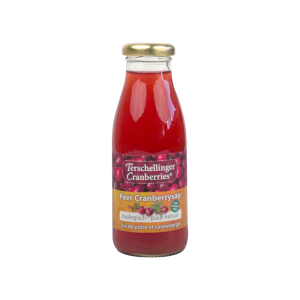 Tersch. Peer-Cranberrysap BIO 12x250 ml.