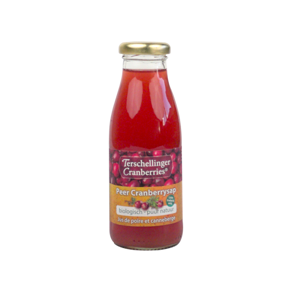 Tersch. Peer-Cranberrysap BIO 12x250 ml.