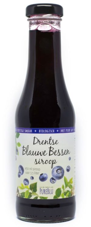 Blauwe Bessen BIO siroop 6x450 ml.