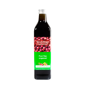 Tersch. Cranberrysap ongez. BIO 750 ml.