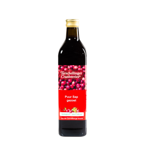 Tersch. Cranberrysap gezoet BIO 750 ml.